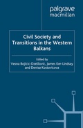 Cover: Civil Society and Transitions in the Western Balkans - Palgrave Macmillan