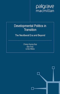 Enlarge image Cover: Developmental Politics in Transition - Palgrave Macmillan