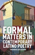 Cover: Formal Matters in Contemporary Latino Poetry - Palgrave MacMillan