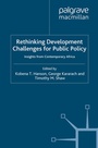 Cover: Rethinking Development Challenges for Public Policy - Palgrave Macmillan