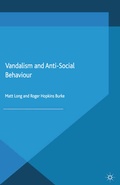 Cover: Vandalism and Anti-Social Behaviour - Palgrave Macmillan