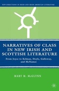 Cover: Narratives of Class in New Irish and Scottish Literature - Palgrave MacMillan