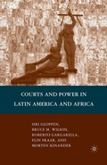 Cover: Courts and Power in Latin America and Africa - Palgrave MacMillan