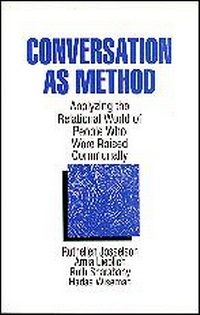 Enlarge image Cover: Conversation As Method - SAGE Publications Inc