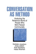 Cover: Conversation As Method - SAGE Publications Inc