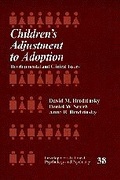Cover: Children's Adjustment to Adoption - SAGE Publications Inc