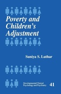 Cover: Poverty and Children's Adjustment - SAGE Publications Inc