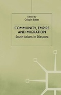 Cover: Community, Empire and Migration - Palgrave Macmillan
