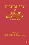 Cover: Dictionary of Labour Biography - Palgrave Macmillan
