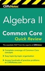 Cover: CliffNotes Algebra 2 Common Core Quick Review - Houghton Mifflin