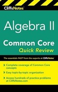 Cover: CliffNotes Algebra 2 Common Core Quick Review - Houghton Mifflin