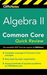 Enlarge image Cover: CliffNotes Algebra 2 Common Core Quick Review - Houghton Mifflin