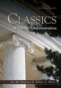 Enlarge image Cover: Classics of Public Administration - CENGAGE Learning Custom Publishing