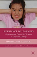 Cover: Resistance to Learning - Palgrave MacMillan