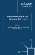 Cover: New Directions in the History of the Novel - Palgrave Macmillan