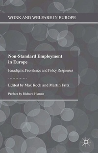 Bild: Non-Standard Employment in Europe - Palgrave Macmillan