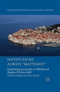 Cover: Institutions Always 'Mattered' - Palgrave Macmillan