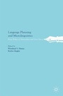 Cover: Language Planning and Microlinguistics - Palgrave Macmillan