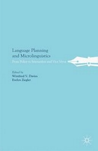 Enlarge image Cover: Language Planning and Microlinguistics - Palgrave Macmillan