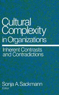 Cover: Cultural Complexity in Organizations - SAGE Publications Inc
