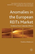Cover: Anomalies in the European REITs Market - Palgrave Macmillan
