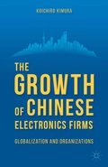 Cover: The Growth of Chinese Electronics Firms - Palgrave MacMillan