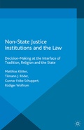 Cover: Non-State Justice Institutions and the Law - Palgrave Macmillan