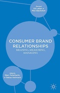 Cover: Consumer Brand Relationships - Palgrave Macmillan