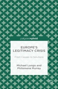 Cover: Europe's Legitimacy Crisis - Palgrave Pivot