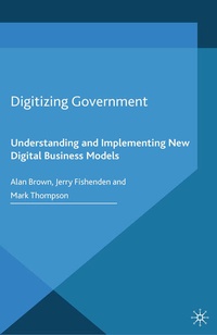 Enlarge image Cover: Digitizing Government - Palgrave Macmillan