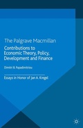 Cover: Contributions to Economic Theory, Policy, Development and Finance - Palgrave Macmillan