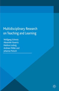 Enlarge image Cover: Multidisciplinary Research on Teaching and Learning - Palgrave Macmillan