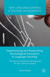 Enlarge image Cover: Implementing and Researching Technological Innovation in Language Teaching - Palgrave Macmillan