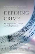 Cover: Defining Crime - Palgrave MacMillan
