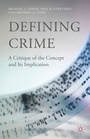 Cover: Defining Crime - Palgrave MacMillan
