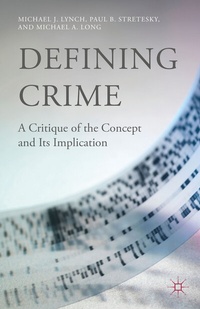 Enlarge image Cover: Defining Crime - Palgrave MacMillan