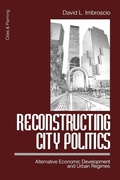 Cover: Reconstructing City Politics - SAGE Publications Inc
