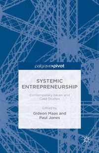 Enlarge image Cover: Systemic Entrepreneurship - Palgrave Pivot