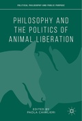 Cover: Philosophy and the Politics of Animal Liberation - Palgrave MacMillan