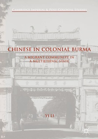 Enlarge image Cover: Chinese in Colonial Burma - Palgrave MacMillan