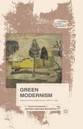 Cover: Green Modernism - Palgrave MacMillan
