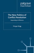 Cover: The New Politics of Conflict Resolution - Palgrave Macmillan