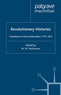 Cover: Revolutionary Histories - Palgrave Macmillan