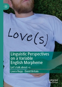 Abbildung von: Linguistic Perspectives on a Variable English Morpheme - Palgrave Macmillan