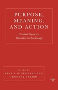 Cover: Purpose, Meaning, and Action - Palgrave MacMillan
