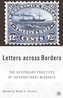 Cover: Letters across Borders - Palgrave MacMillan