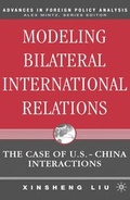 Cover: Modeling Bilateral International Relations - Palgrave MacMillan