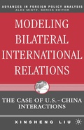 Cover: Modeling Bilateral International Relations - Palgrave MacMillan