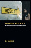 Cover: Challenging Aid in Africa - Palgrave MacMillan