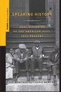 Cover: Speaking History - Palgrave MacMillan
